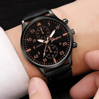 Luxury Men's Watch Fashion Watch For Men Watch Sport Watches Leather Casual Wristwatch Reloj Hombre erkek kol saati
