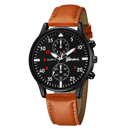 Luxury Men's Watch Fashion Watch For Men Watch Sport Watches Leather Casual Wristwatch Reloj Hombre erkek kol saati